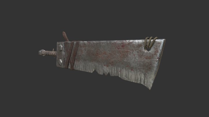 Homemade Cleaver 3D Model