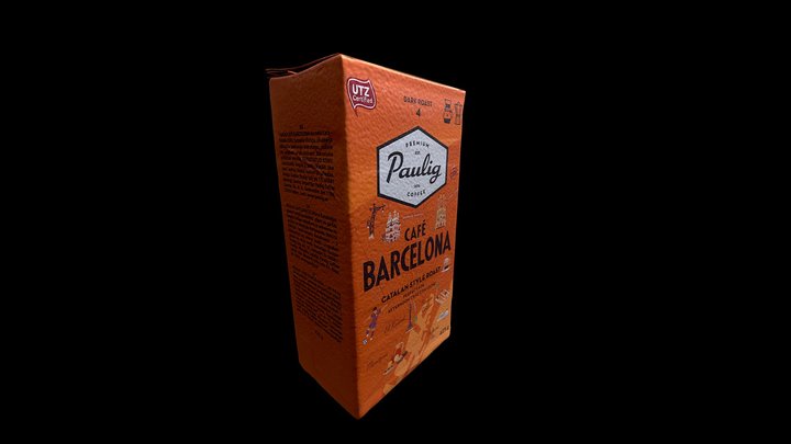 Paulig Coffee 3D Model