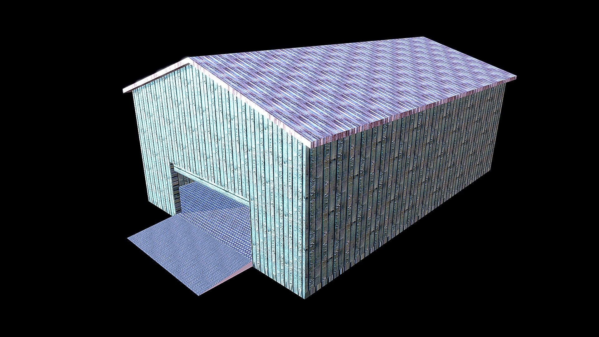 Large Metal Barn