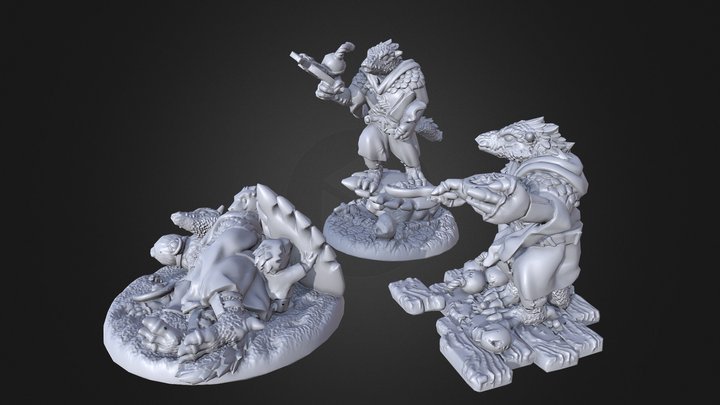 Egbert the Careless - Clay - DETAILS STRIPPED 3D Model