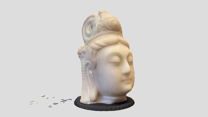 Quan Yin Bust 3D Model