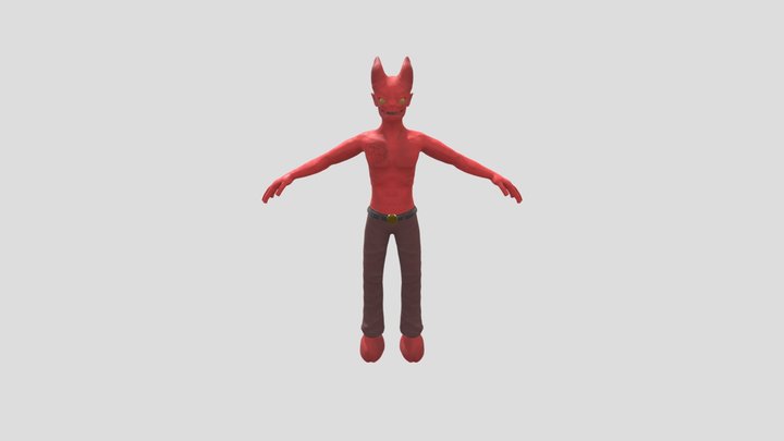 Mr.Devil 3D Model