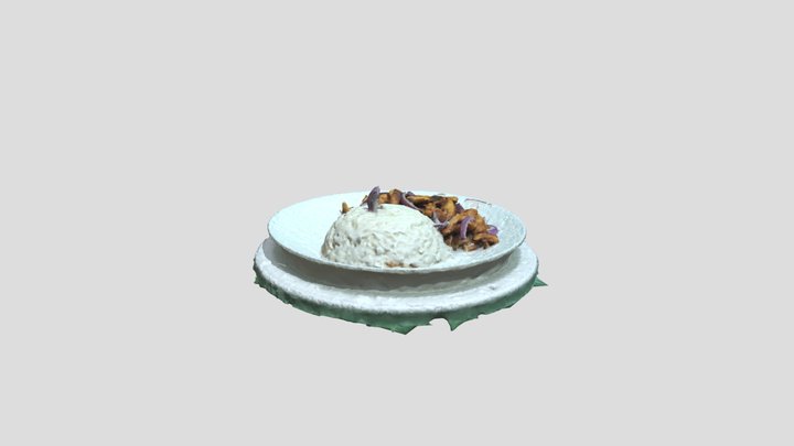 Egg Curry Deci 3D Model
