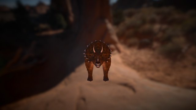 Triceratopr 3D Model