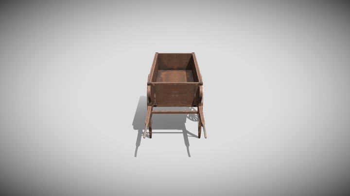 Luggage Cart 3D Model