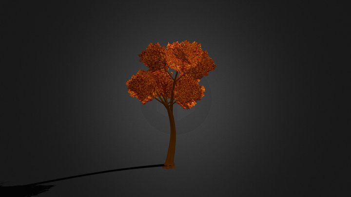Autumn Tree 01 3D Model