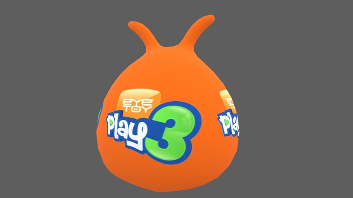 EyeToy Play 3 PS2 save icon 3D Model