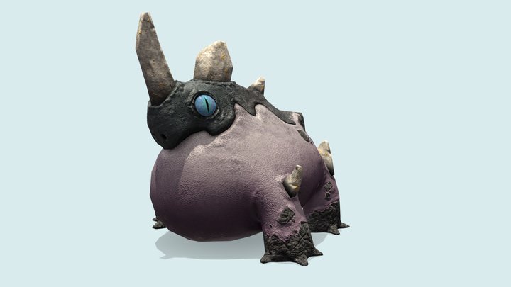 Cute Creature WIP 3D Model