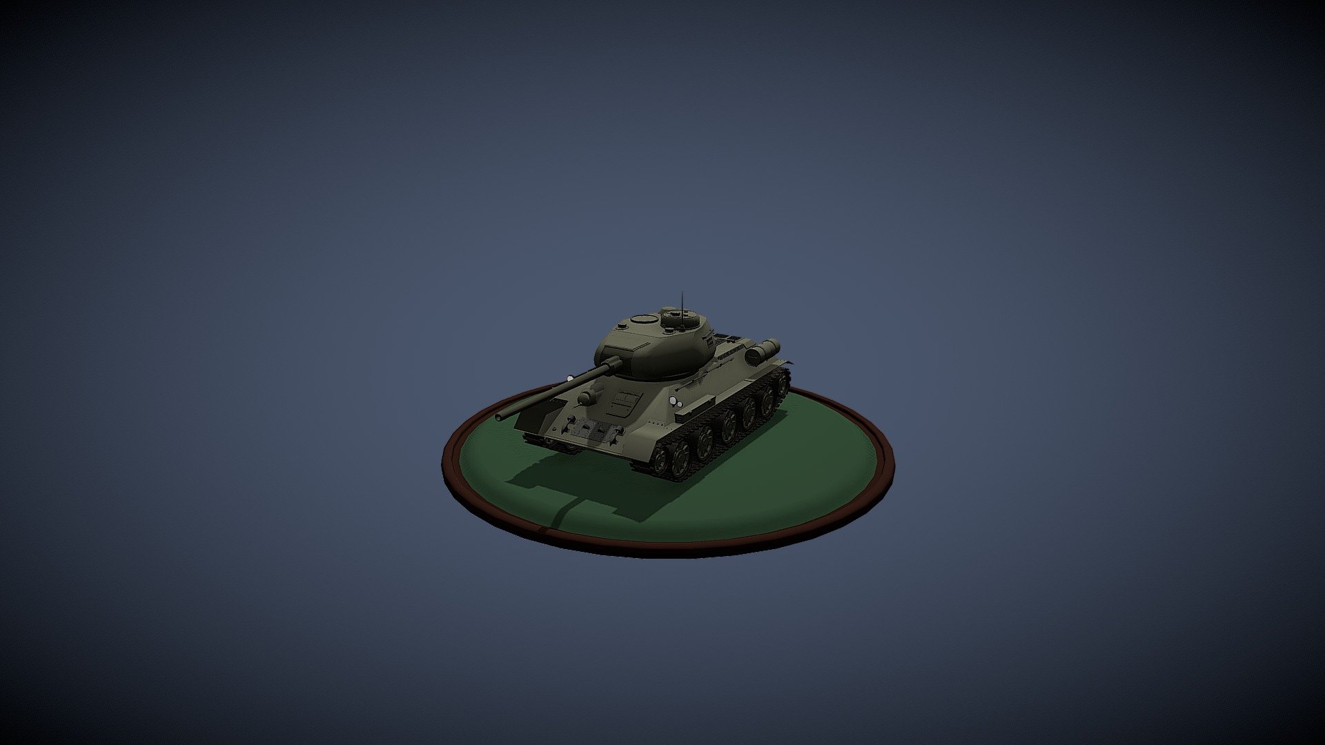 Tanque T-34 - 3D model by oscarfgutierrezo [2f92562] - Sketchfab