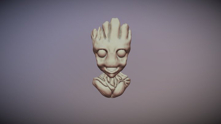 Baby Groot 3D Model