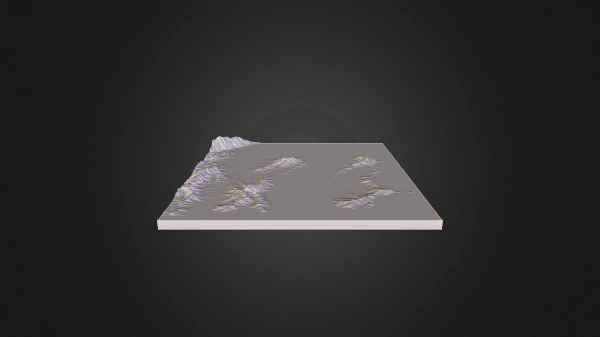 Wellington CBD Heightmap 3D model by 3dindustries [2f93d78] Sketchfab