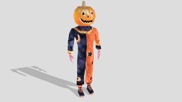 Character Pumpkin – Gratis 3D-model STL