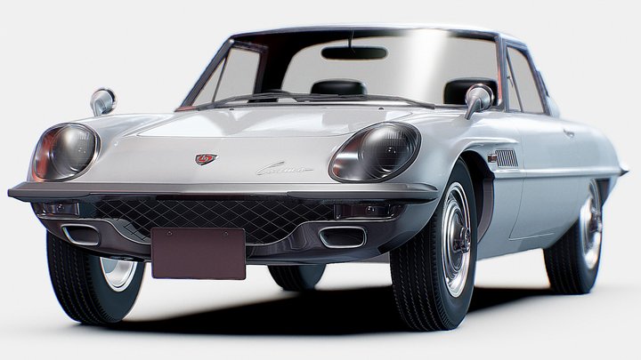 Mazda Cosmo 1967 | www.vecarz.com – Kostenloses 3D-Modell STL