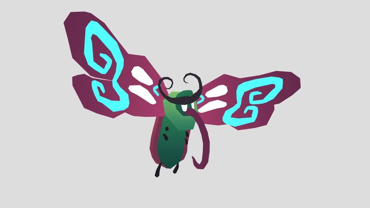 Mothmer 3D Model
