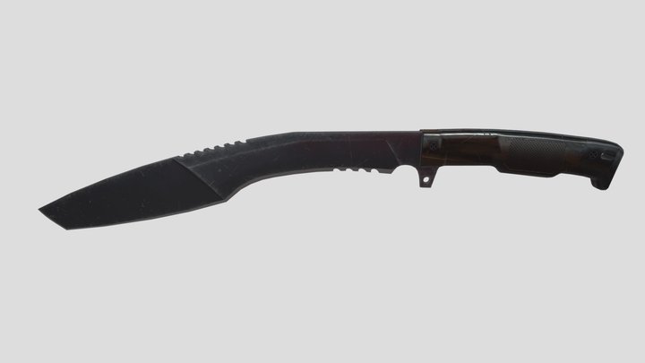 Knife 3D Model