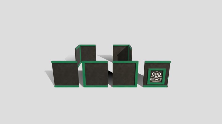 WPU News Studio Walls – Kostenloses 3D-Modell STL