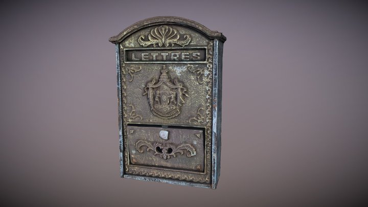 Boite à lettres 3D Model