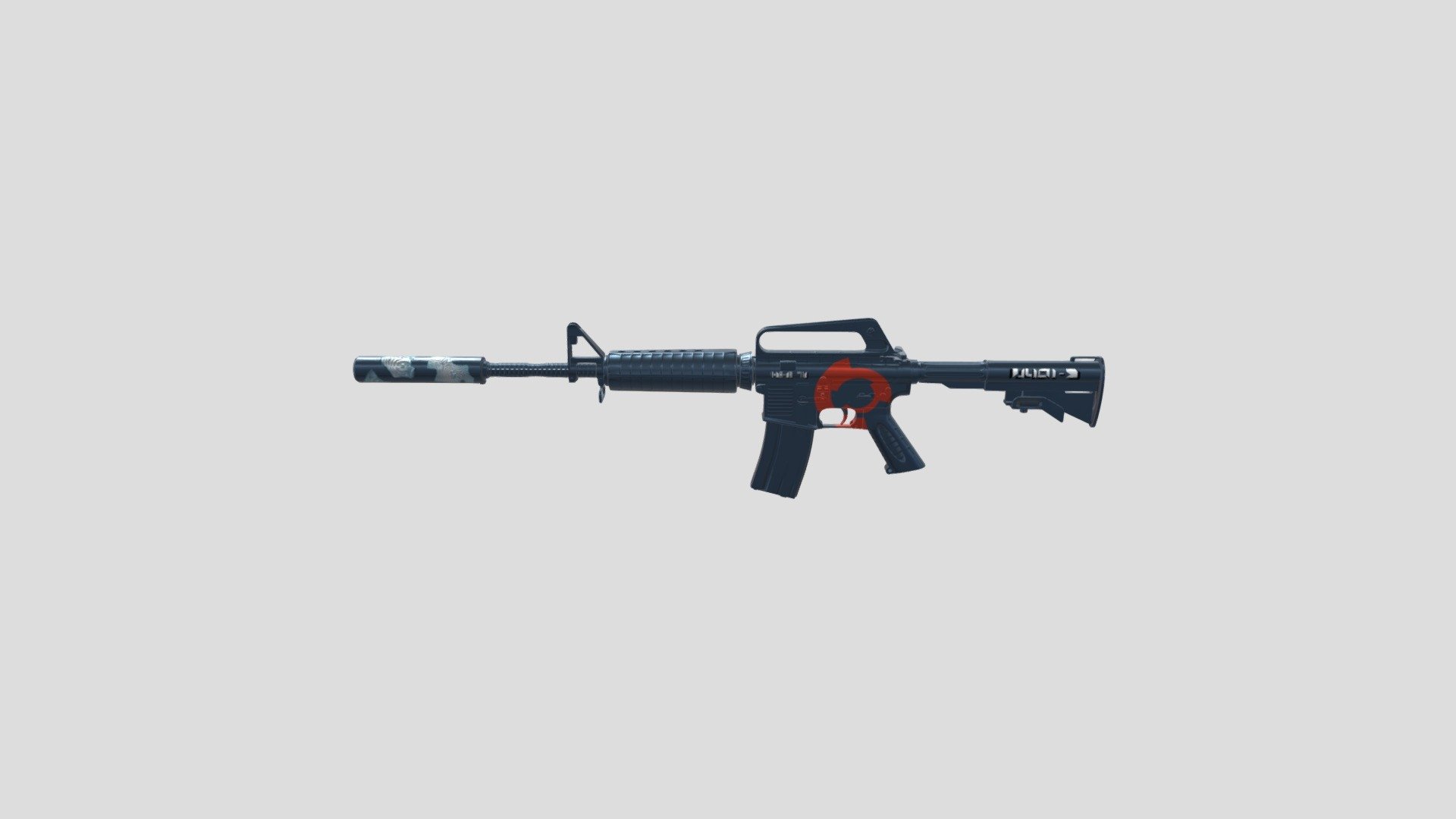 M4A1-S | Combine Gun V2 - 3D model by MoTyaBoy [2f97eca] - Sketchfab