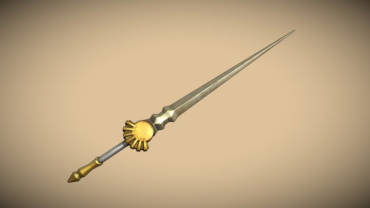 Summer's Blade: L'estate. Artifacts of Vivaldi. 3D Model