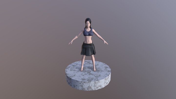 lady stella 3D Model