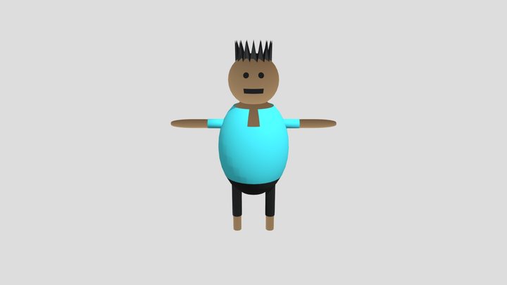 MJO Character 3D Model