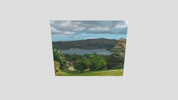 Morning in Akaroa 3D Model