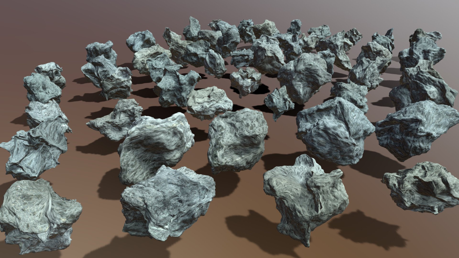 Rocks Pack (high-Poly) - Buy Royalty Free 3D model by Sereib [2f9ca6d ...