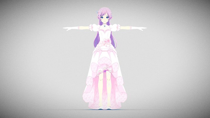 Fluffy Dream Wedding Luka – Free 3D Model STL