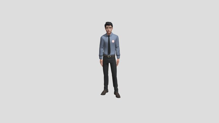 Arm Stretching 3D Model