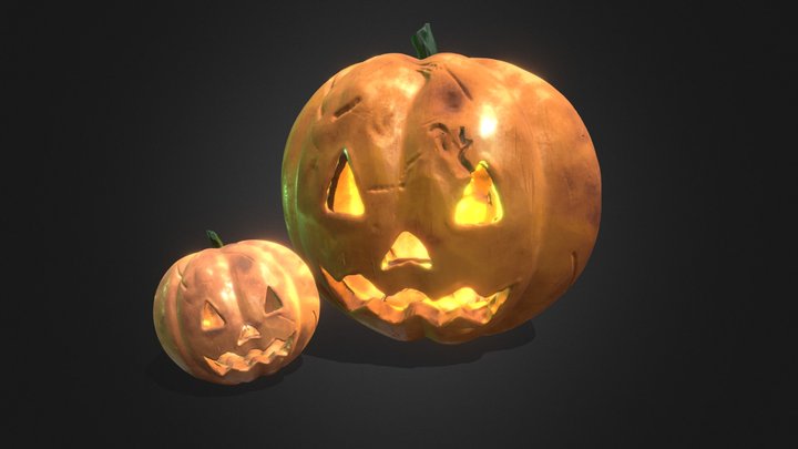 Pumpkin 3D Model