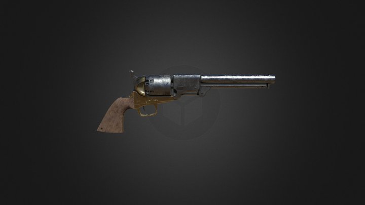 Griswold & Gunnison Revolver 3D Model