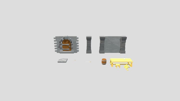 Donjon_assets – Modèle 3D gratuit STL
