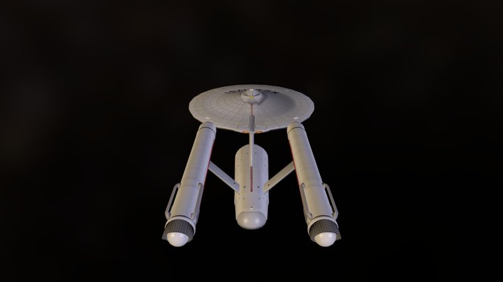 USS Enterprise NCC 1701 3D Model