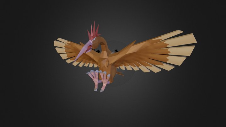Fearow 3D Model