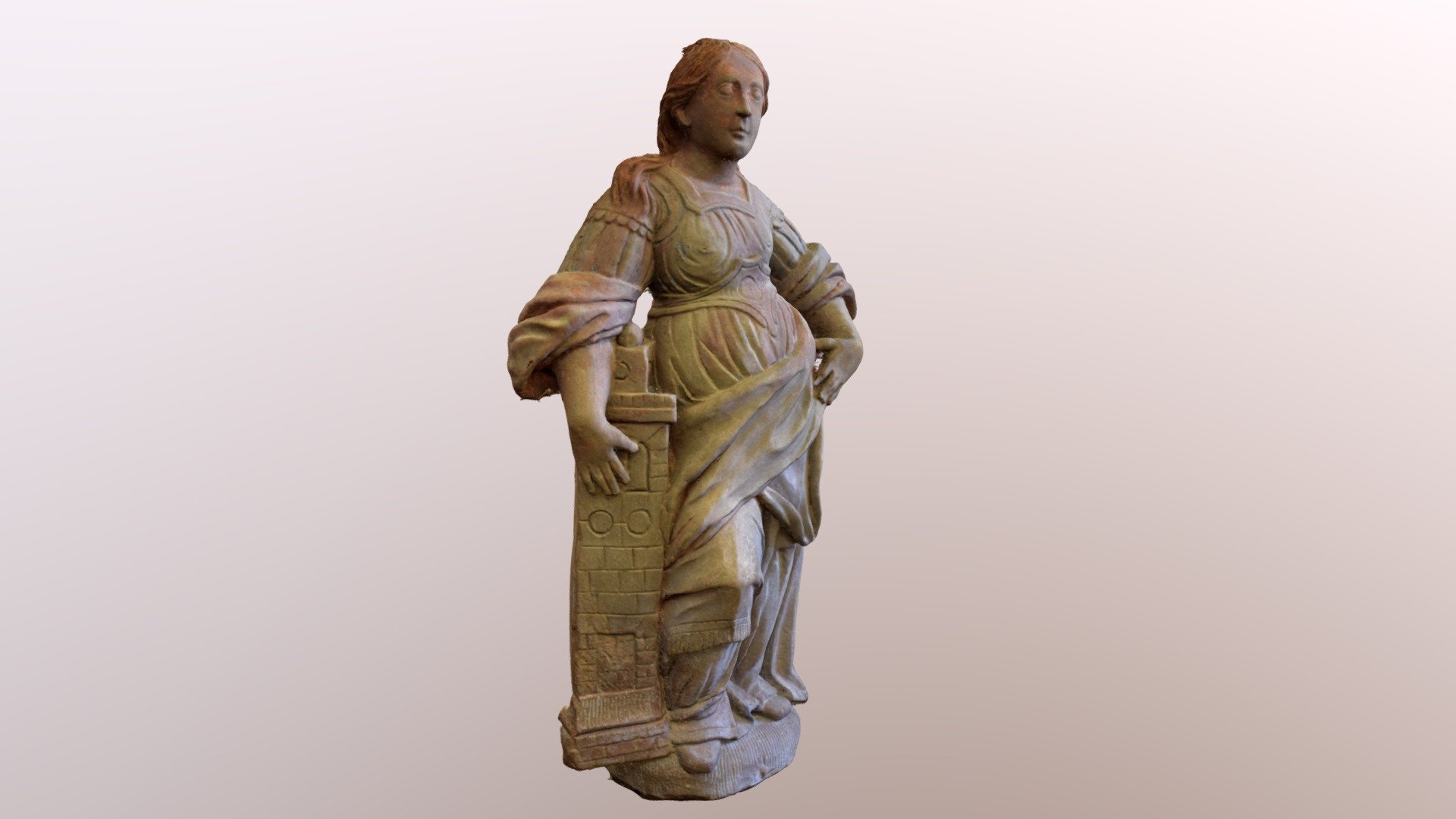 Santa Bárbara_terracota