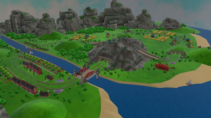 Funnel Tunnel 3D Model