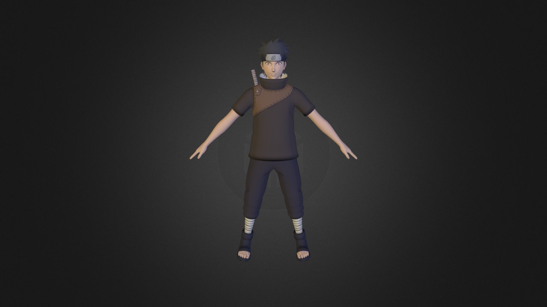 STL file Shisui Uchiha 🎨・Model to download and 3D print・Cults