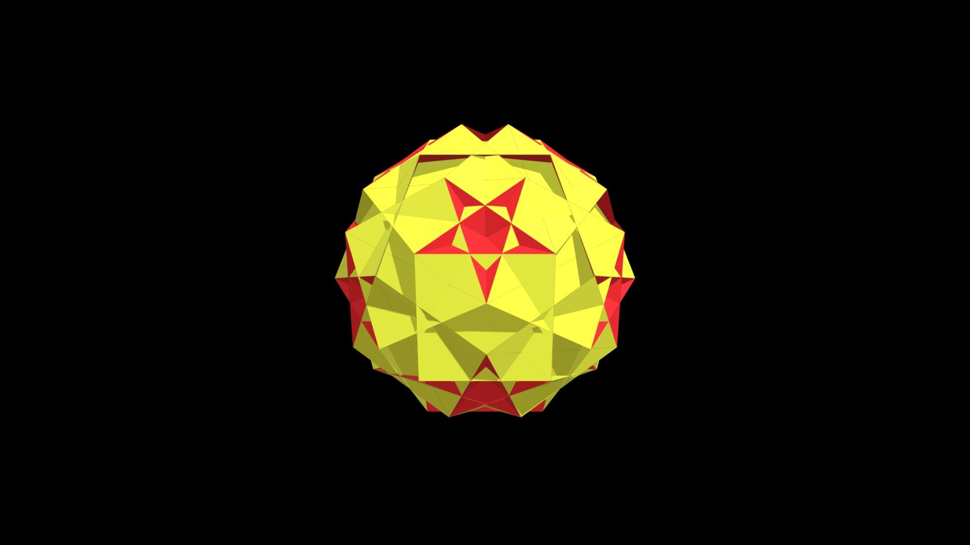 Rhombicosahedron - Download Free 3D model by PolyhedralExaminer ...