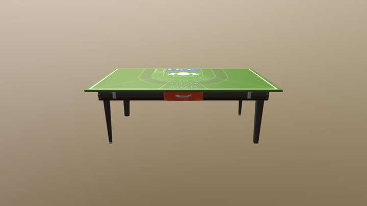 Rust: Baccarat Table 3D Model