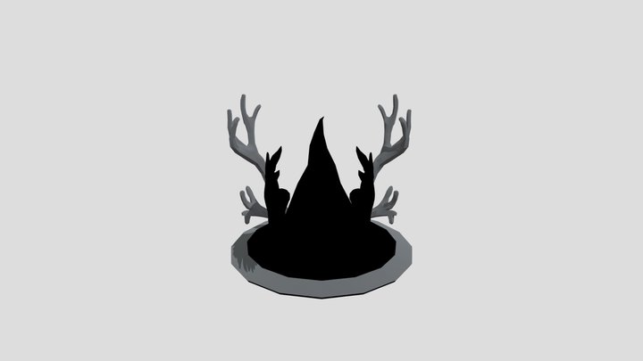 Witch hat model for roblox 3D Model
