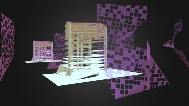 PentaLoop Library 3D Model