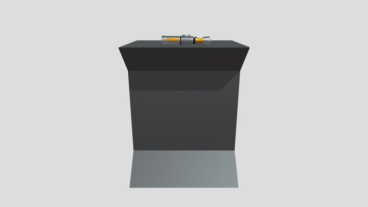Lightsaber&Terminal 3D Model