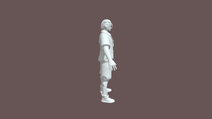 Chou Rigged Free 3D Model