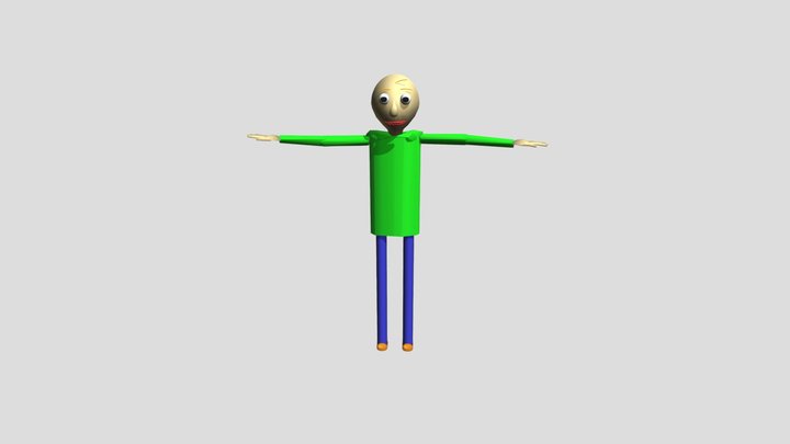 Baldi Rig 3D Model