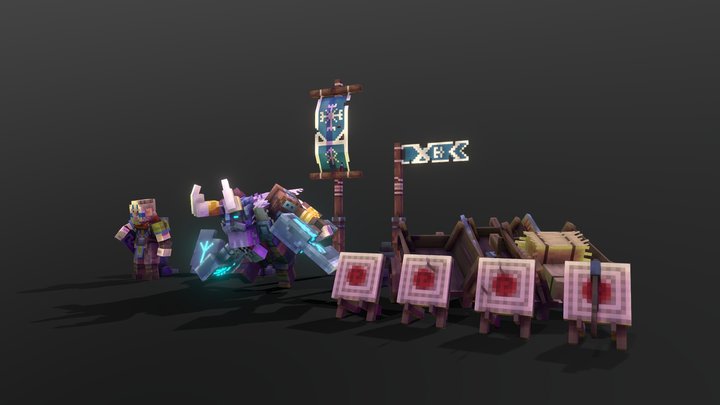 VIKINGS PACK 3D Model