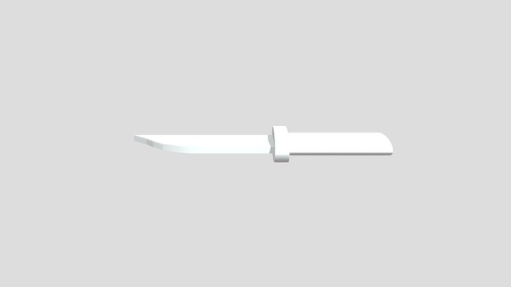 Survival knife 3D Model