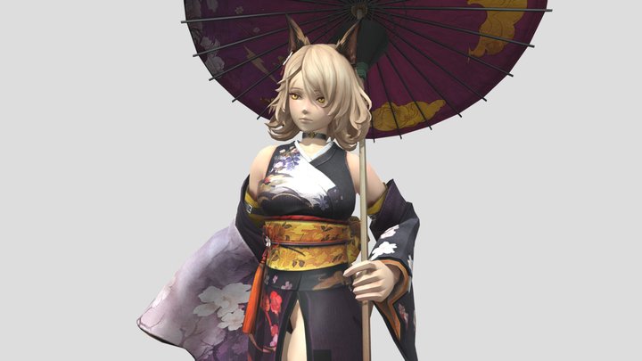 Yuzunamiki - Wizardry Variants Daphne 3D Model