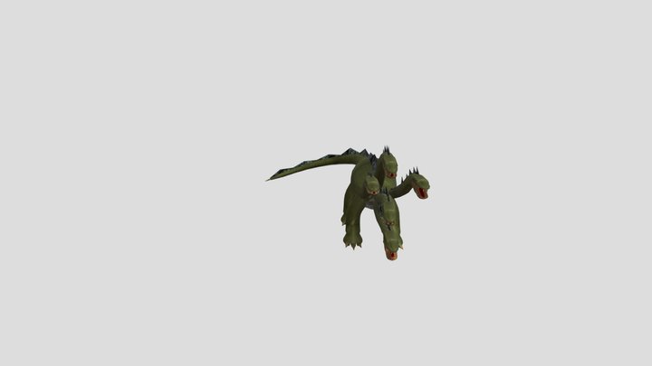 animated_hydra_dungeons__dragons 3D Model