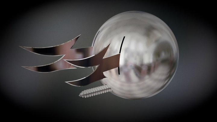 Phantasm's Silver Sphere 3D Model