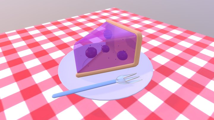 Pie Slice 3D Model